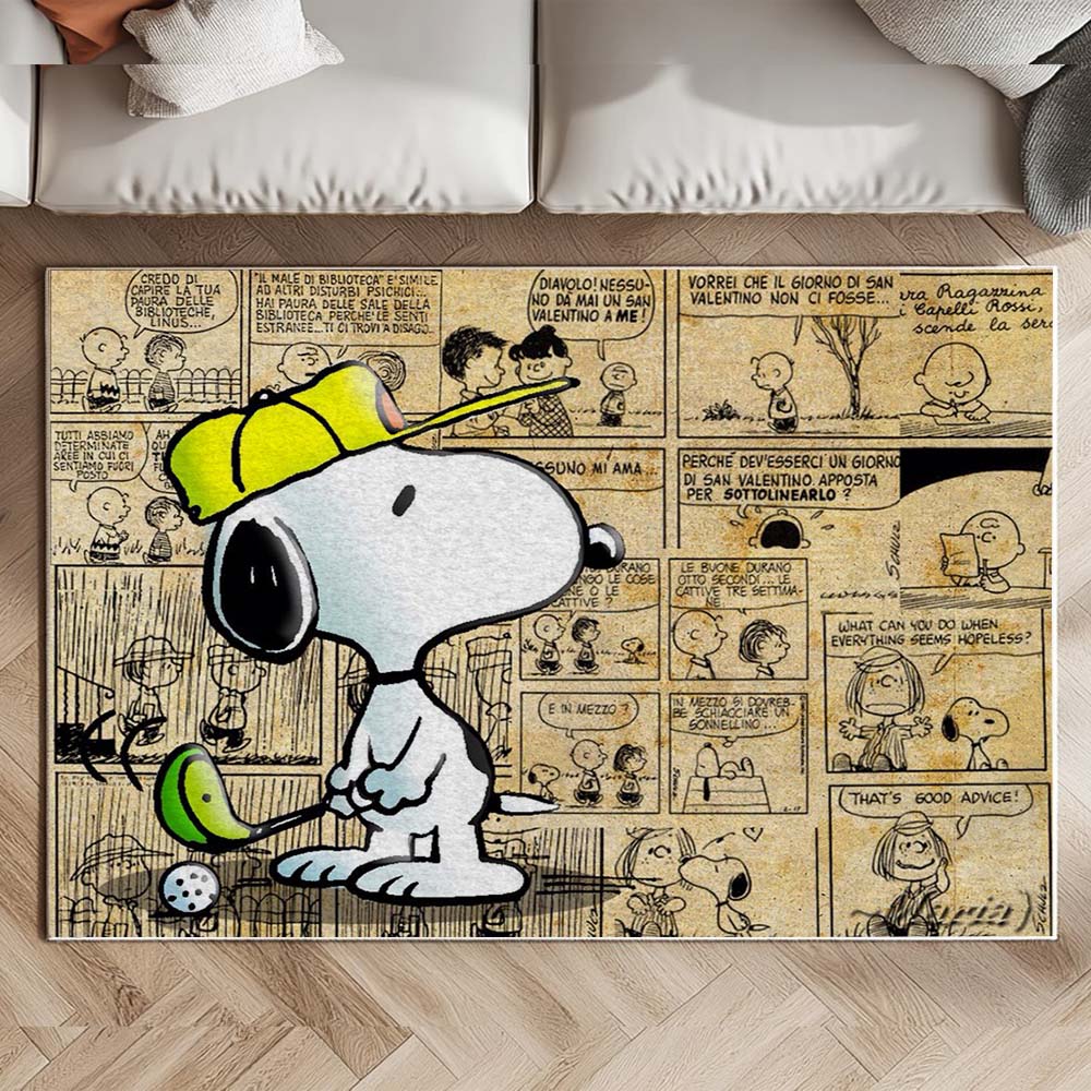 Snoopy – Golf 2 Teppich – Bild 2
