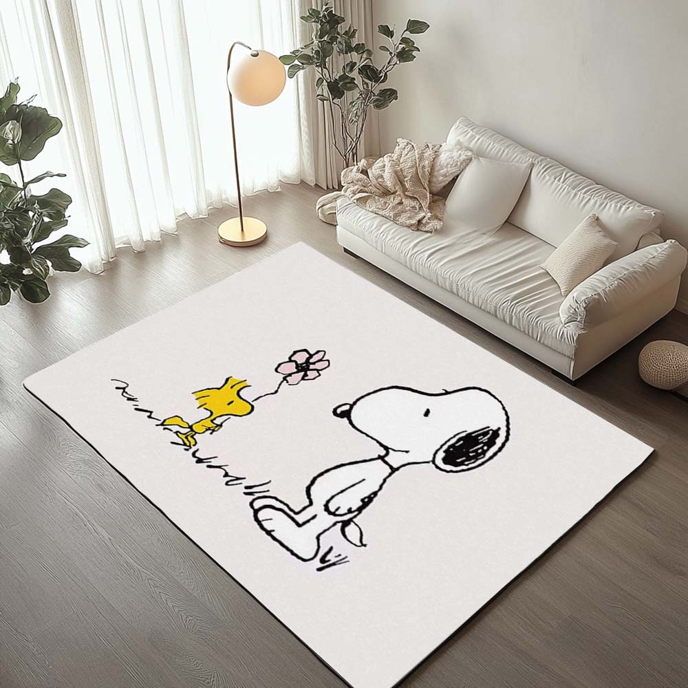 Snoopy und Woodstock Teppich