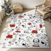 Snoopy und Woodstock 2 Teppich