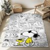 Snoopy und Woodstock 3 Teppich