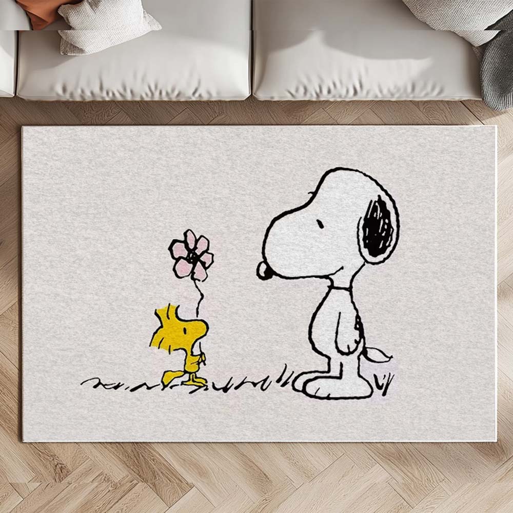 Snoopy und Woodstock Teppich – Bild 2