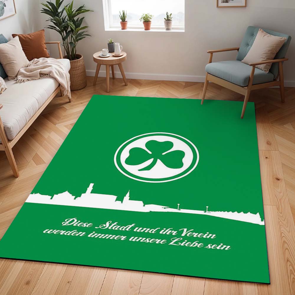SpVgg Greuther Fürth Diese Stadt und ihr Verein werden immer unsere Liebe sein 01 Teppich