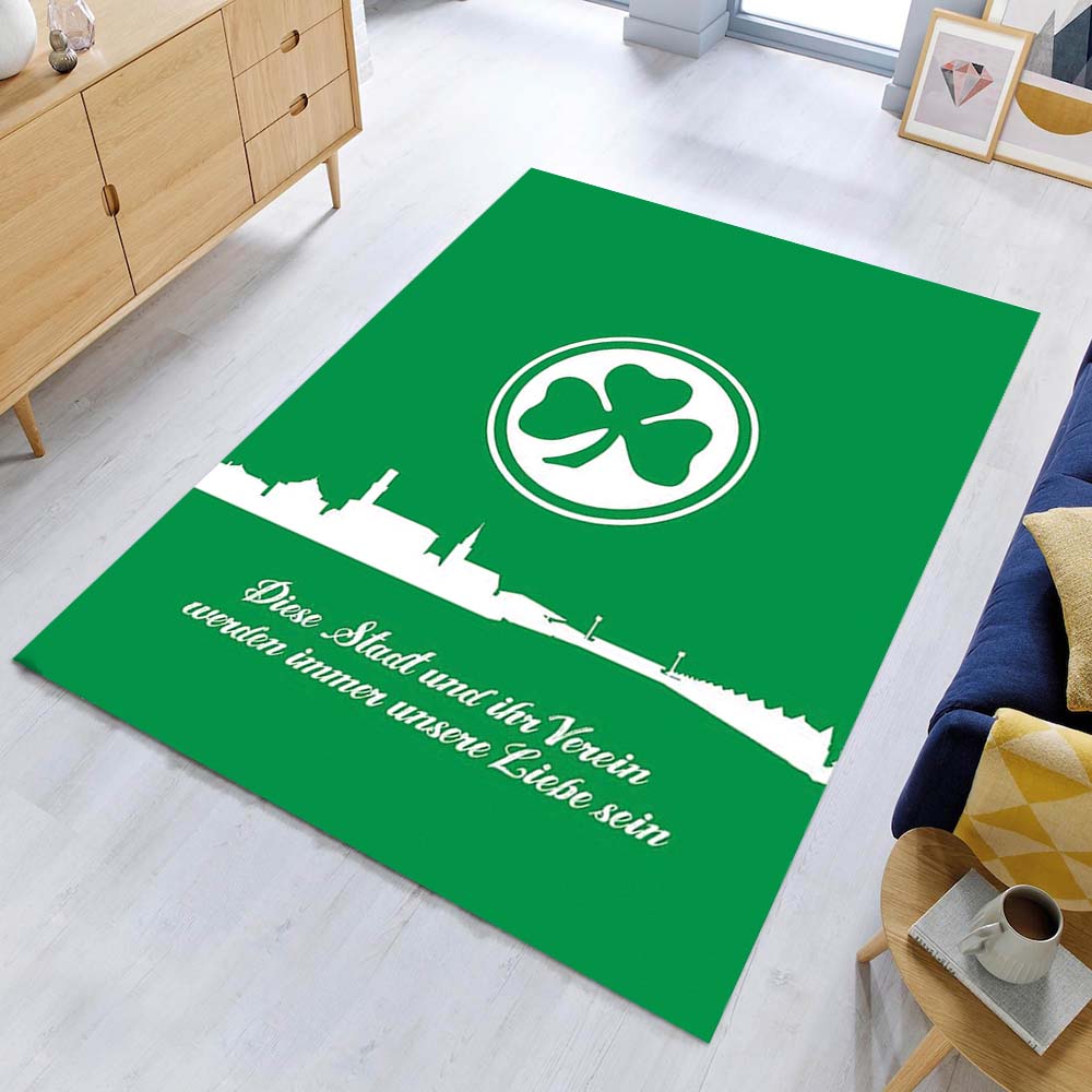 SpVgg Greuther Fürth Diese Stadt und ihr Verein werden immer unsere Liebe sein 01 Teppich – Bild 2