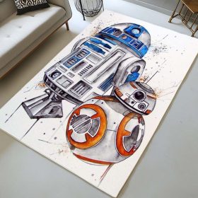 Raumschiff Star Wars Roboter Teppich