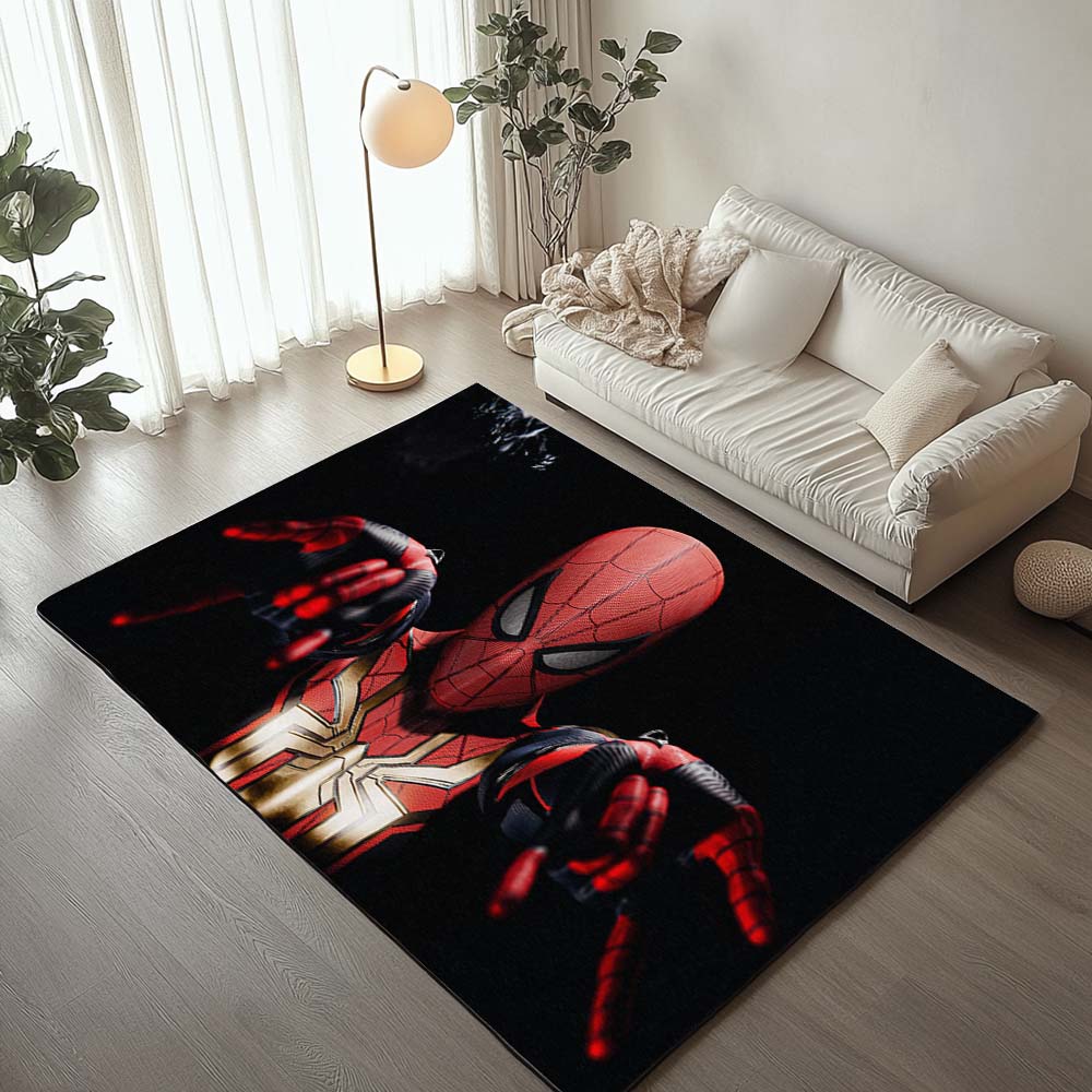 Spider-Man Dunkler Hintergrund Teppich