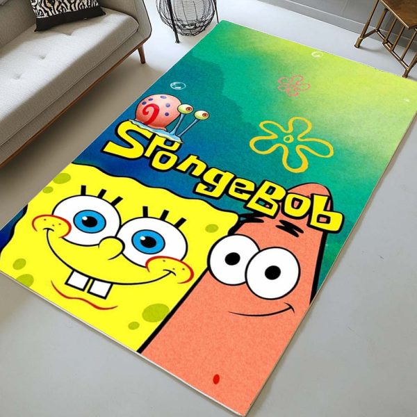 SpongeBob und Patrick Star – SpongeBob Schwammkopf 5 Teppich – Bild 2