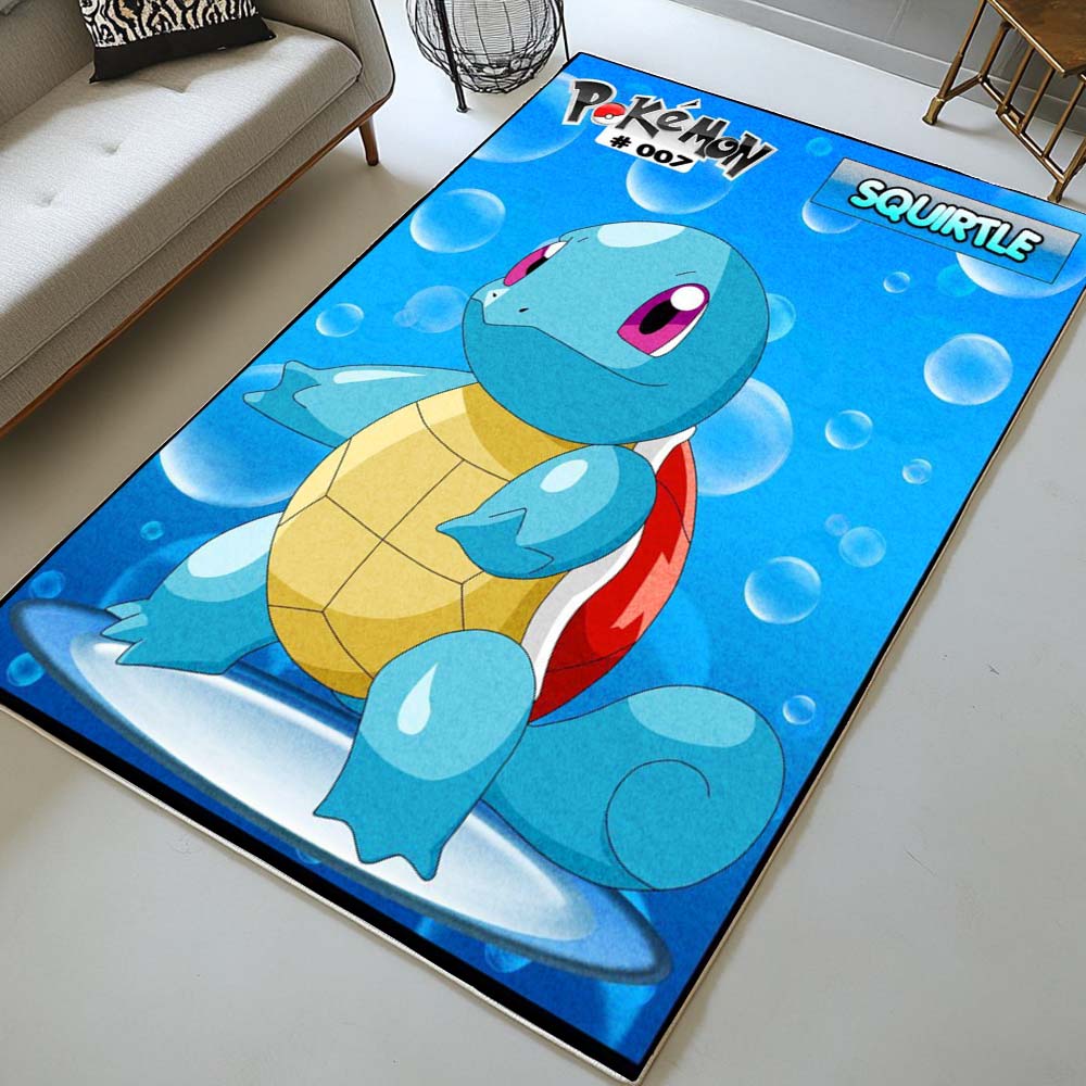 Schiggy Pokémon - Squirte Pokemon 3 Teppich