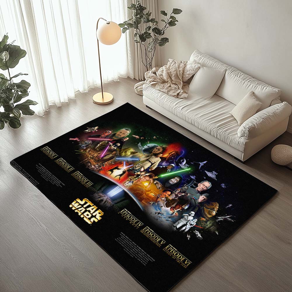 Star Wars Alle Charaktere 1003 Teppich