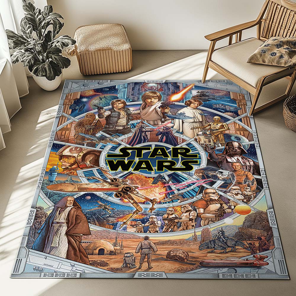 Star Wars Alle Charaktere 1004 Teppich – Bild 2