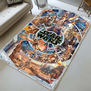 Star Wars Alle Charaktere 1004 Teppich