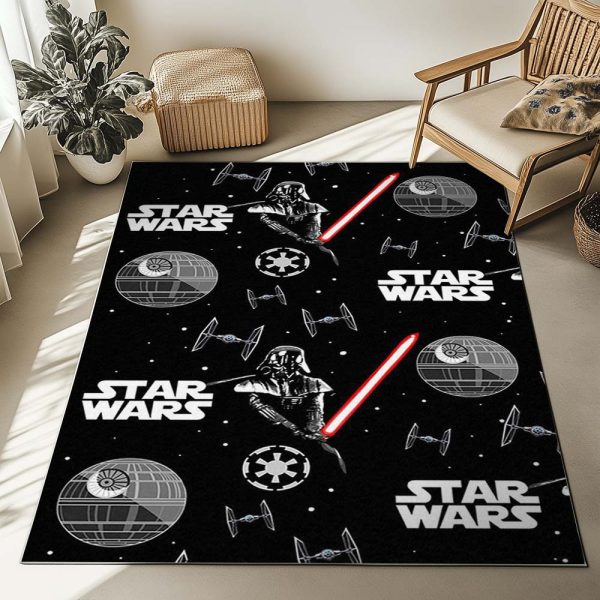 Star Wars Darth Vader und Weltraum Teppich – Bild 2