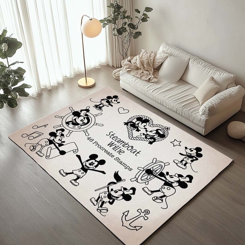 Steamboat Micky Maus Teppich