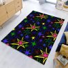 Sterne bunt Weltraum 1 Teppich