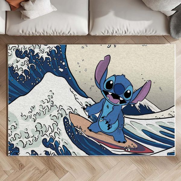 Stitch surft Teppich – Bild 2
