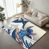 Stitch surft Teppich