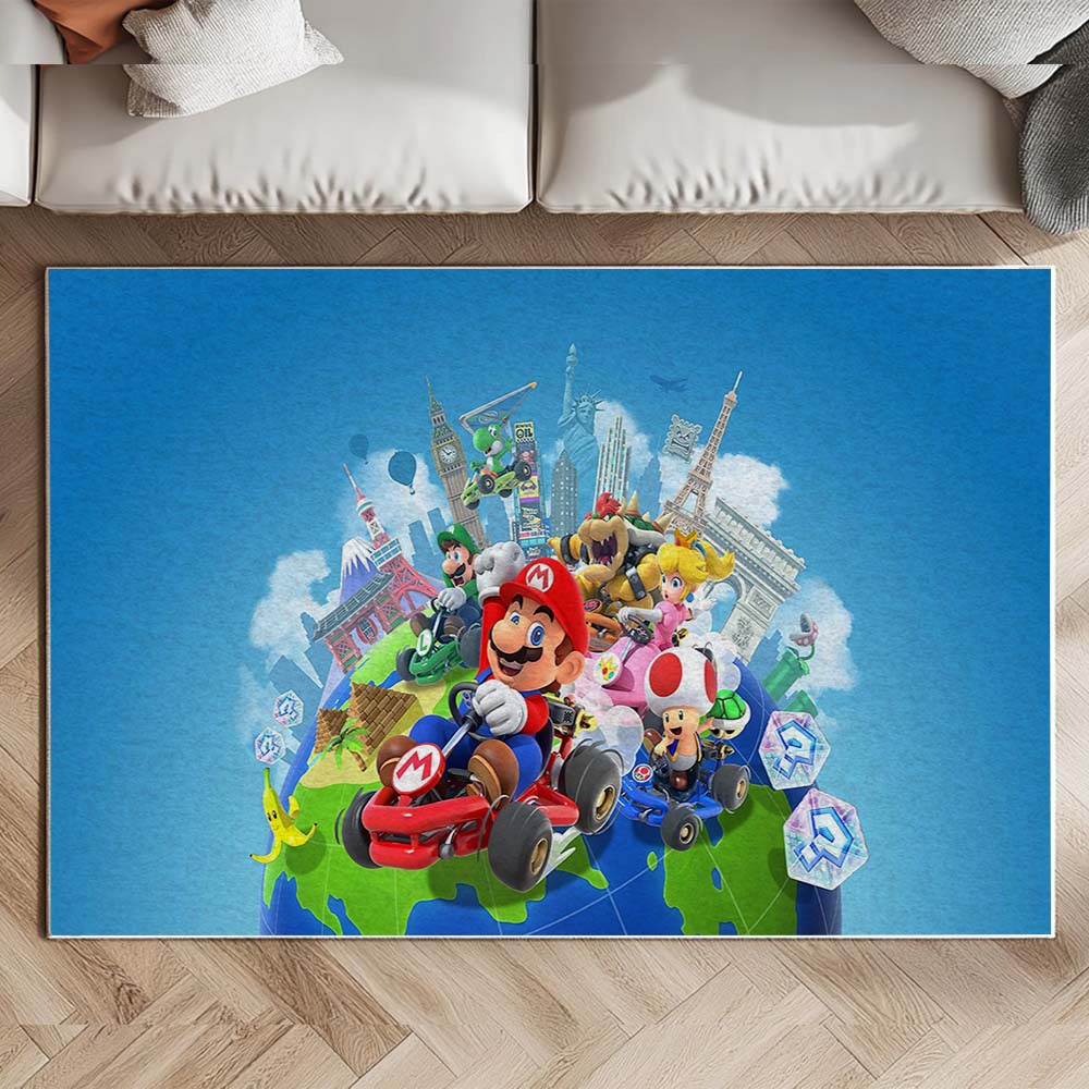 Super Mario – Charaktere 10 Teppich – Bild 2