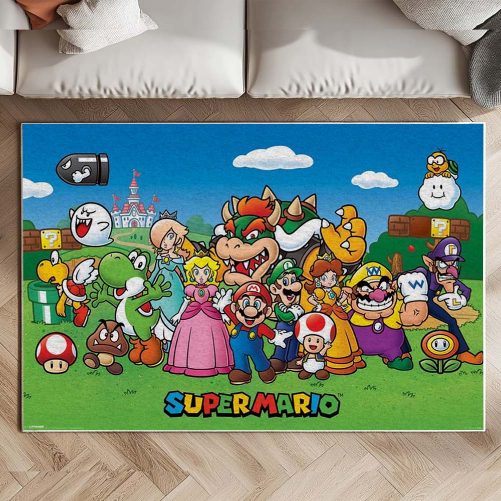 Super Mario – Charaktere 14 Teppich – Bild 2
