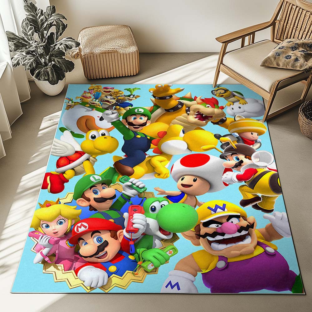 Super Mario – Charaktere 27 Teppich