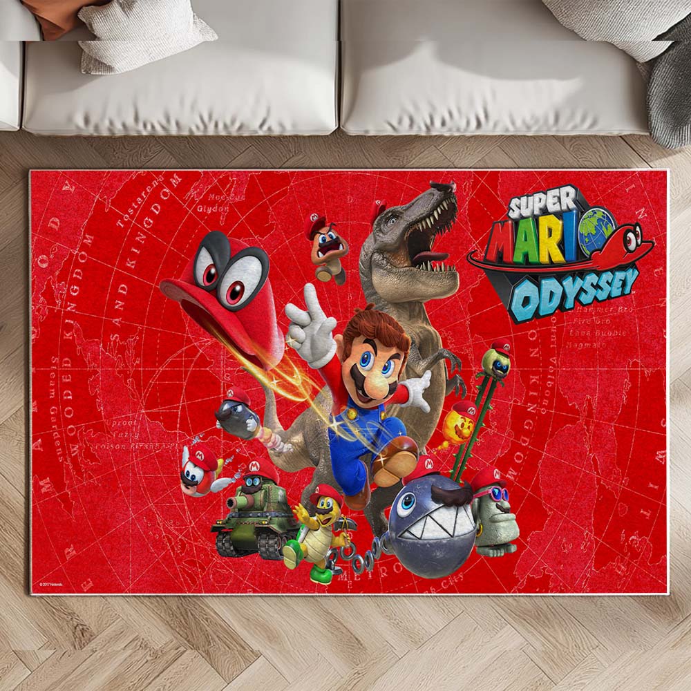 Super Mario – Charaktere 34 Teppich – Bild 2