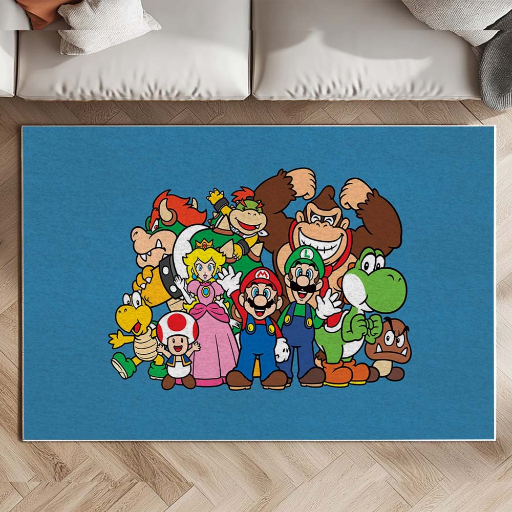 Super Mario – Charaktere 35 Teppich – Bild 2