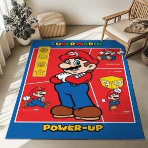 Super Mario – Charaktere 48 Teppich