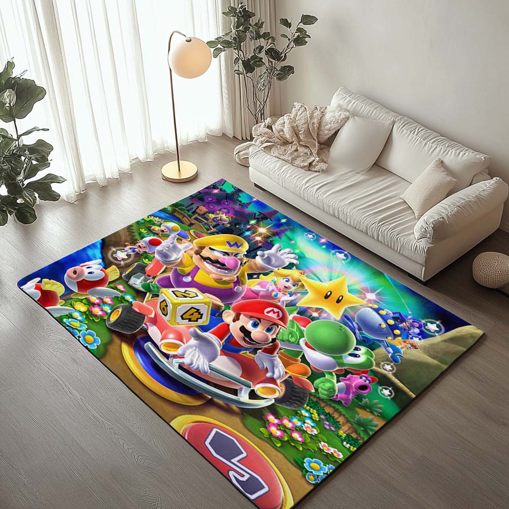 Super Mario – Charaktere Teppich
