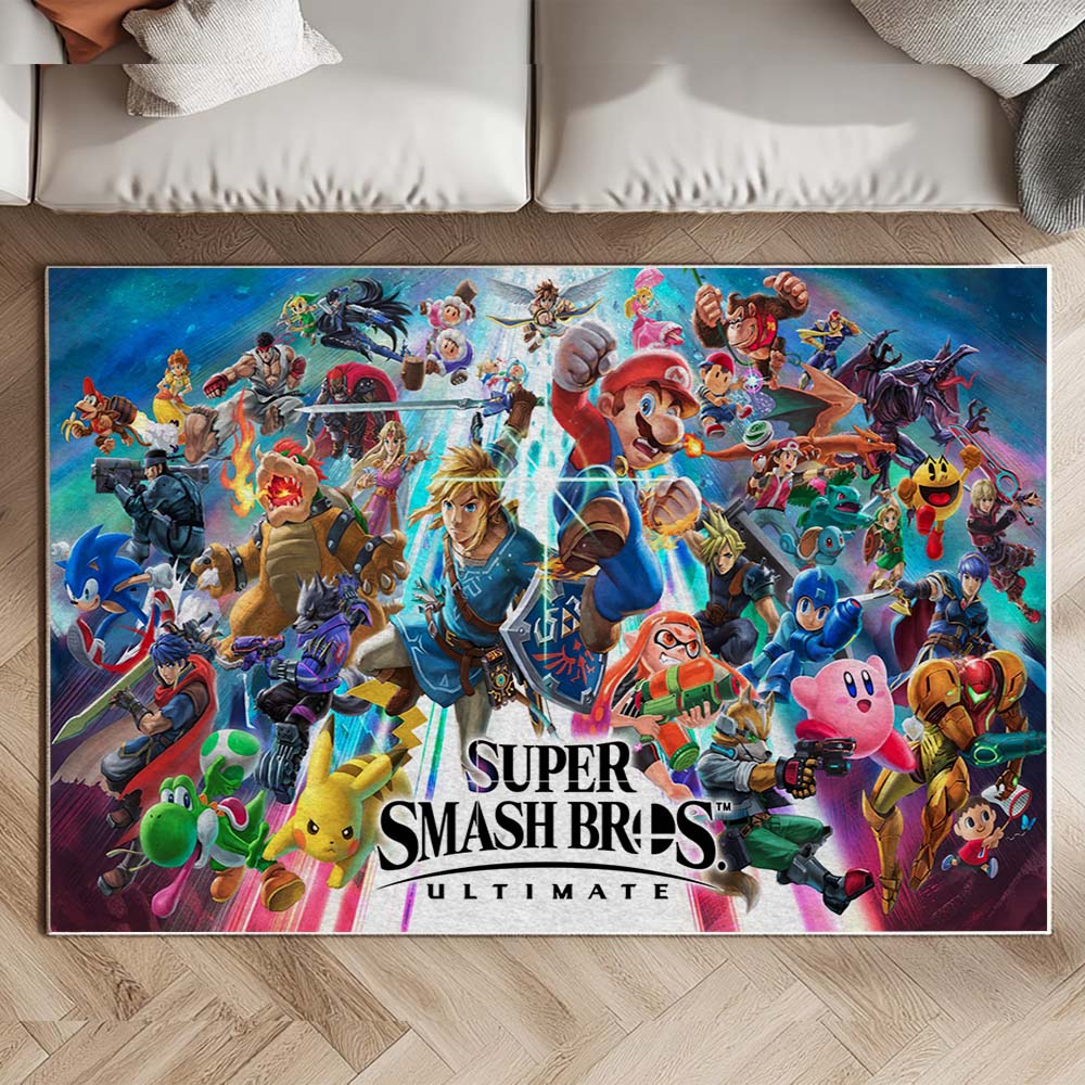 Super Mario – Charaktere 9 Super Bros Teppich – Bild 2