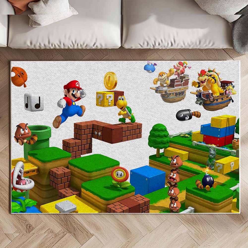 Super Mario – Spiel 2 Teppich – Bild 2