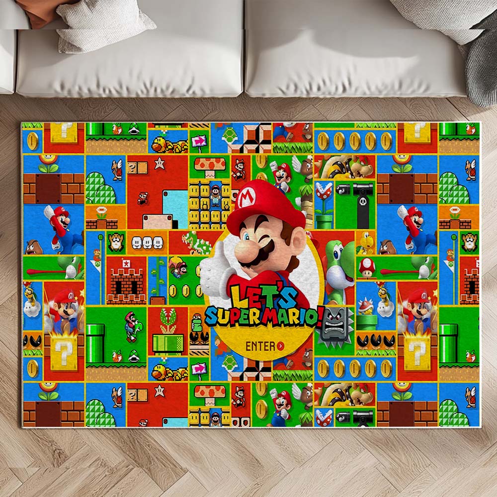 Super Mario – Spielstart Teppich – Bild 2