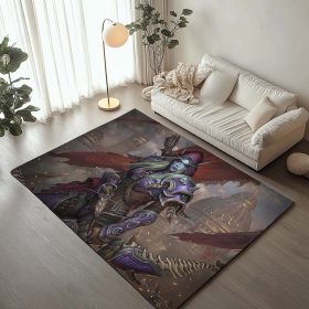 Sylvanas Windläufer World of Warcraft 3 Teppich