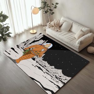 Tim und Struppi – Schritte auf dem Mond 2 Teppich