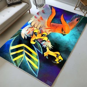 Fiaro Pokémon  - Talonflame Pokemon 8 Teppich