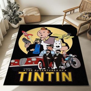 Die Abenteuer von Tim und Struppi Teppich