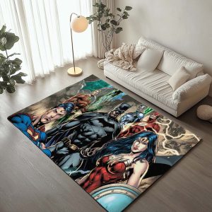 Die Besten Justice League Helden Teppich