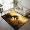 Die Dinosaurier aus Jurassic World Teppich