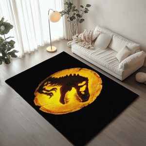 Die Dinosaurier aus Jurassic World 2 Teppich
