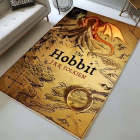Der Hobbit J R R Tolkien 2 Teppich