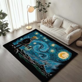 Die Legende von Zelda Van Gogh Stil Teppich