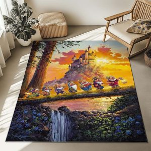 Die sieben Zwerge – Schneewittchen – Disney 02 Teppich