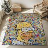 Die Simpsons – Alle Charaktere 02 Teppich