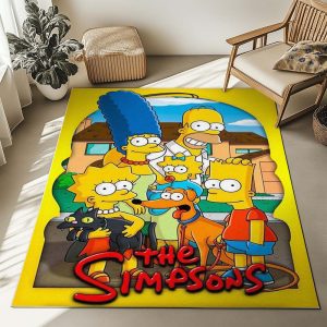 Die Simpsons – Alle Charaktere 03 Teppich