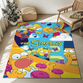Die Simpsons – Alle Charaktere 05 Teppich