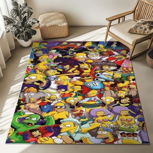 Die Simpsons – Alle Charaktere 07 Teppich