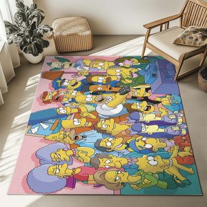 Die Simpsons – Alle Charaktere 08 Teppich