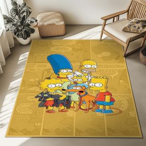 Die Simpsons – Alle Charaktere 09 Teppich