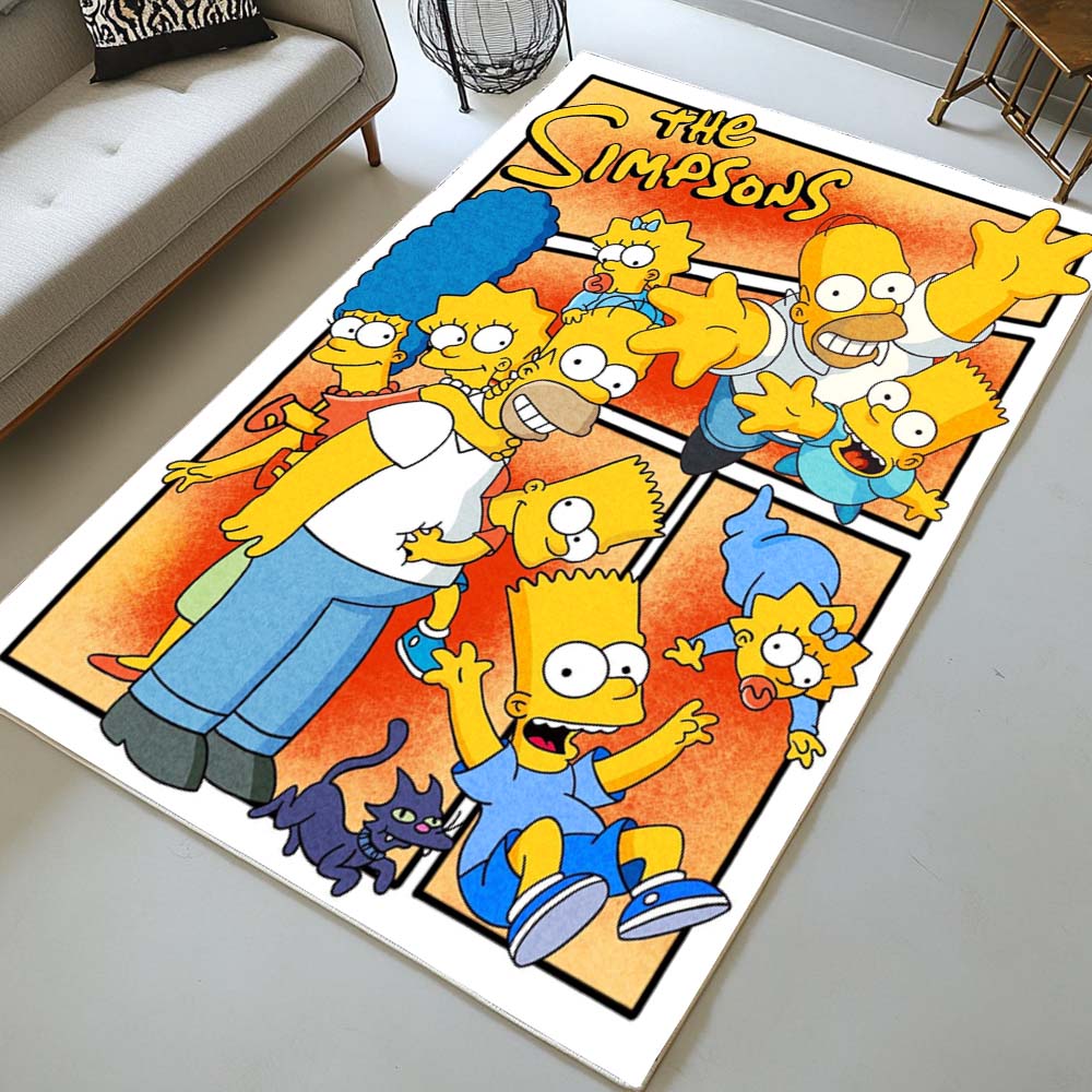 Die Simpsons – Alle Charaktere Teppich – Bild 2