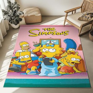 Die Simpsons – Alle Charaktere 10 Teppich
