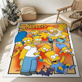 Die Simpsons – Alle Charaktere Teppich