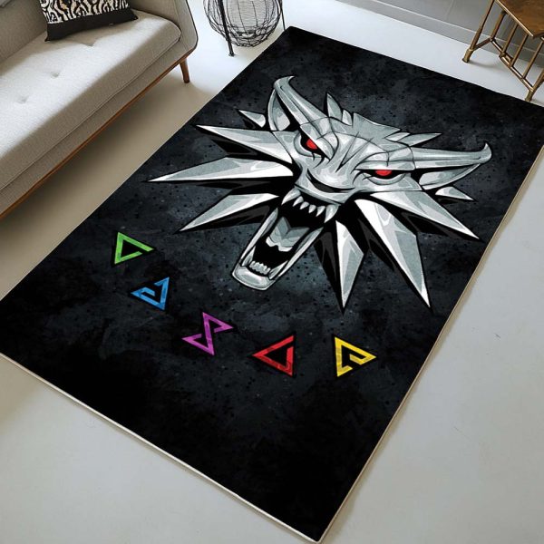 The Witcher – Wolf im Spiel Teppich – Bild 2