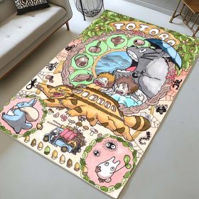 Totoro im Bus Teppich